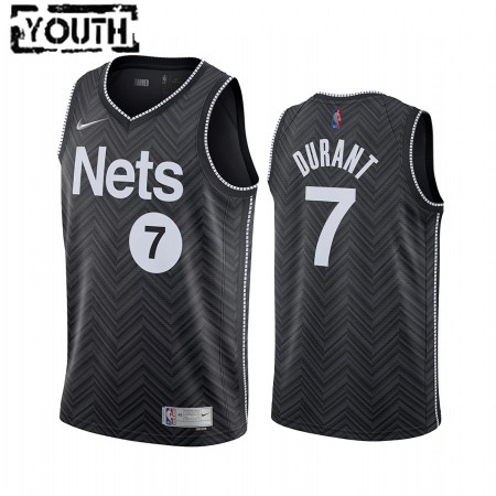 NBA Børn Trøje Brooklyn Nets Kevin Durant 7 2020-21 Earned Edition Swingman NBA Børn Trøje Brooklyn Nets Kevin Durant 7 2020-21 Earned Edition Swingman